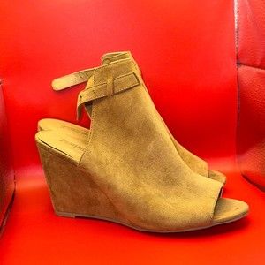 Suede Wedges